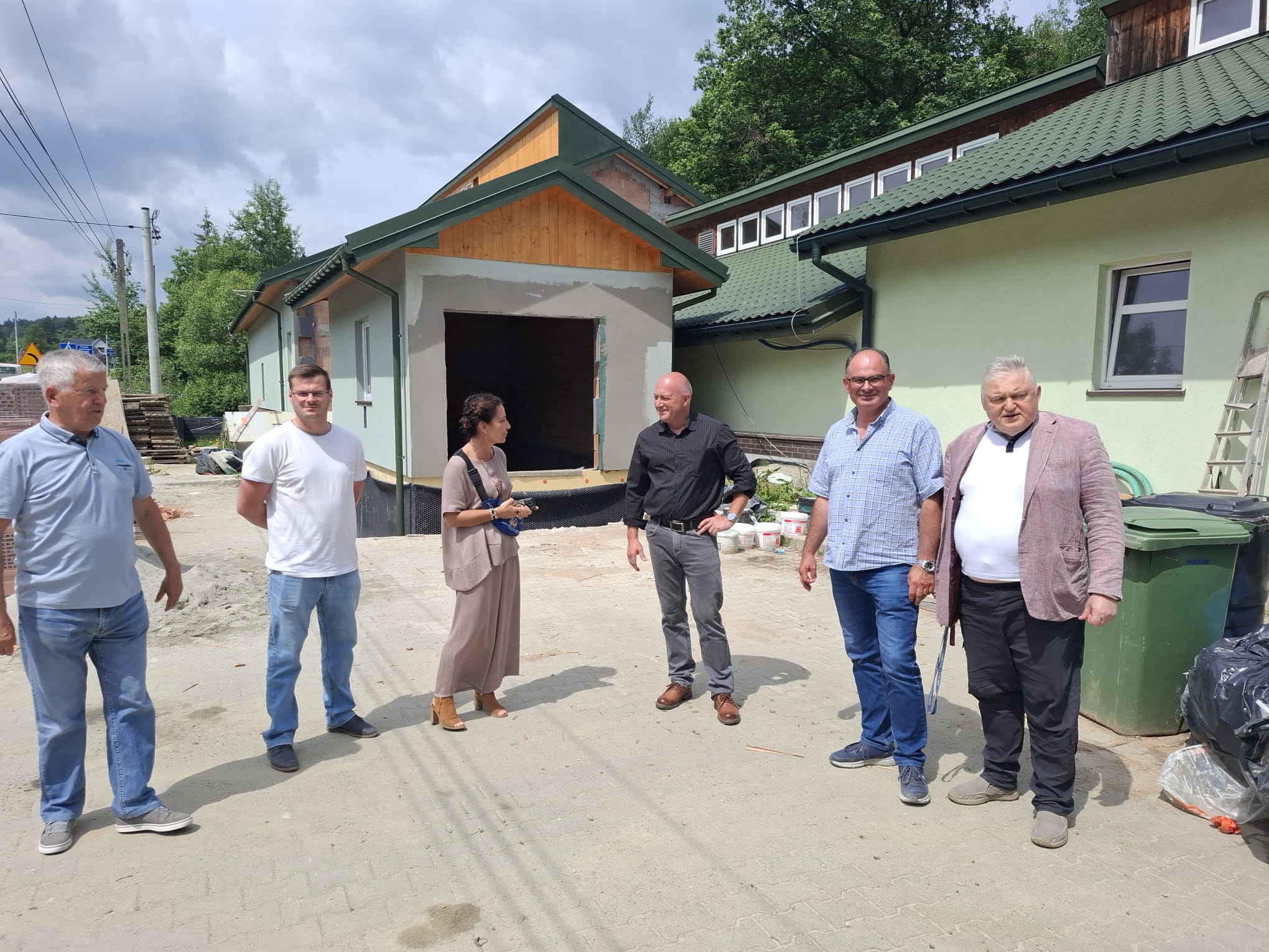 Rozbudowa oczyszczalni ścieków w miejscowości Cieniawa- postęp prac