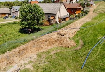 Rozbudowa sieci wodociągowej w miejscowości Gródek- trwają prace